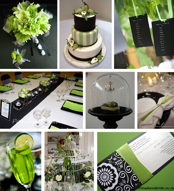 green black and white wedding theme. 2011 « Alexandra – Wedding